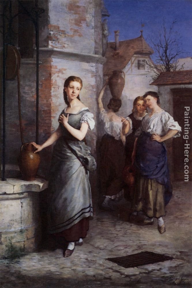 Juan Antonio Gonzalez Margarita at the Fountain